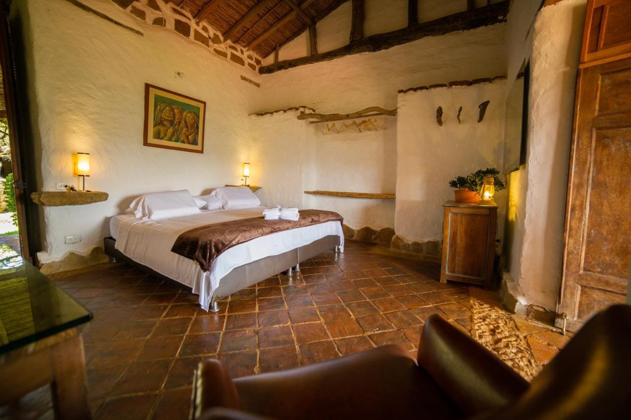 Casa Mahanaim Barichara Hotel Eksteriør billede